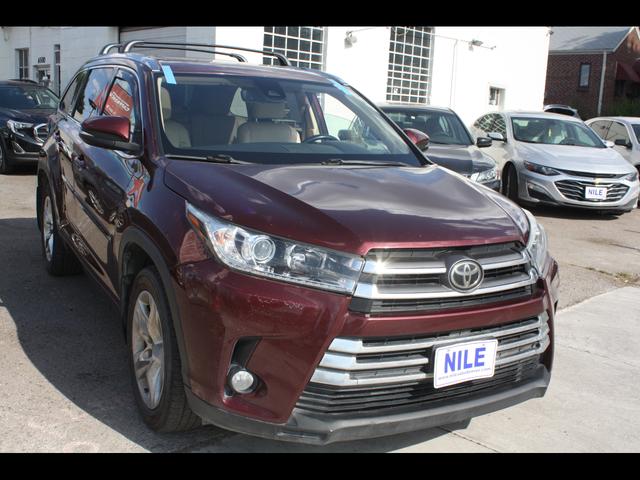 Red 2018 Toyota Highlander SUV / Crossover All-Wheel Drive Automatic