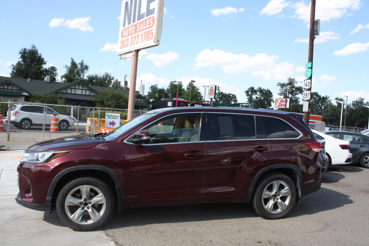 Toyota Highlander Limited AWD V6 2018