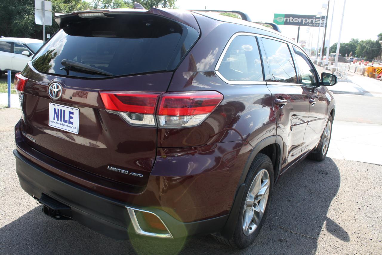 Toyota Highlander Limited AWD V6 2018