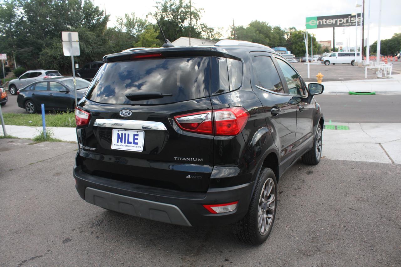 Ford EcoSport Titanium 4D SUV AWD 2021
