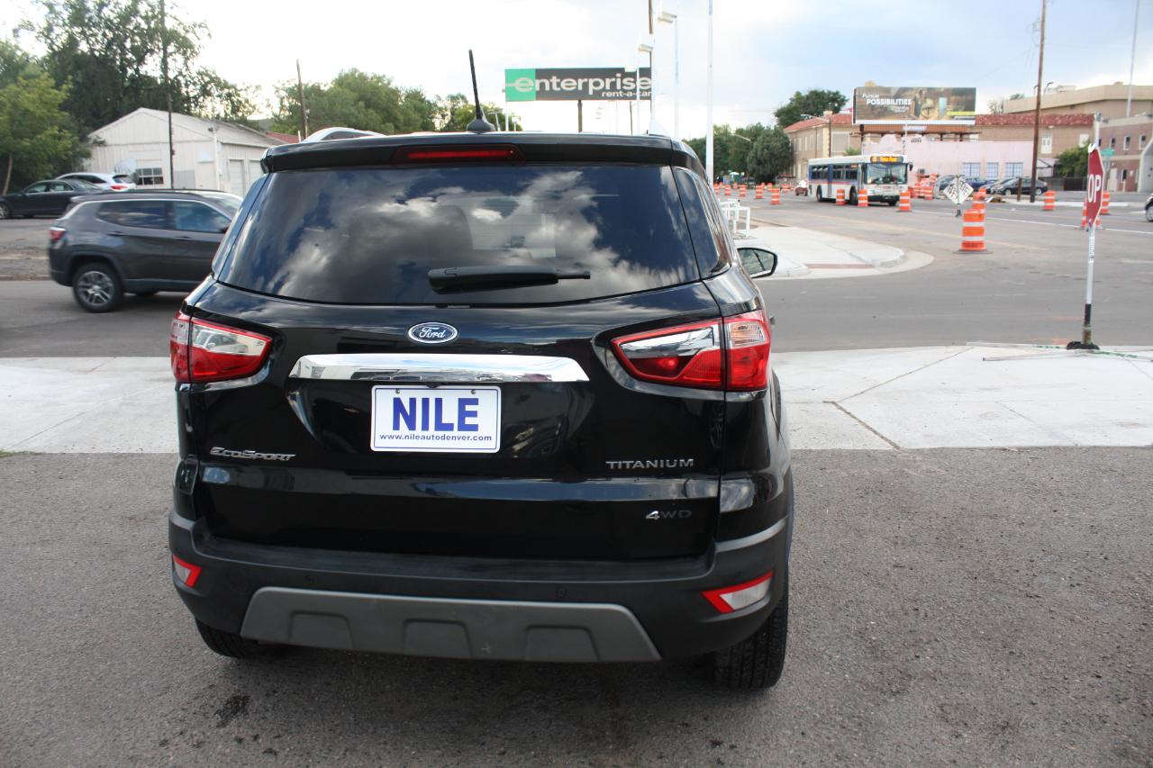 Ford EcoSport Titanium 4D SUV AWD 2021