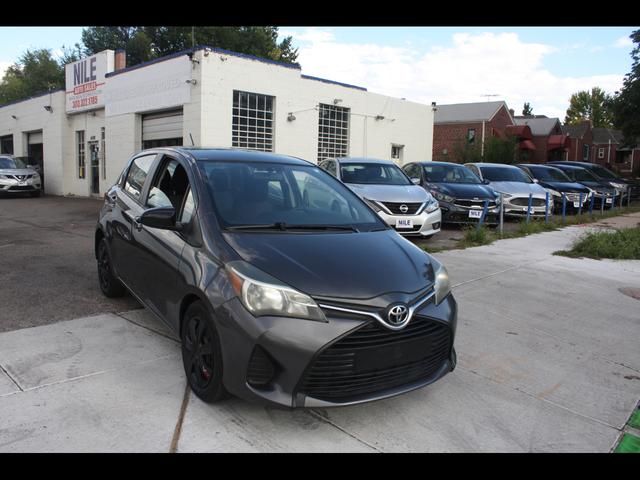 Gray 2016 Toyota Yaris Hatchback Front-Wheel Drive Automatic
