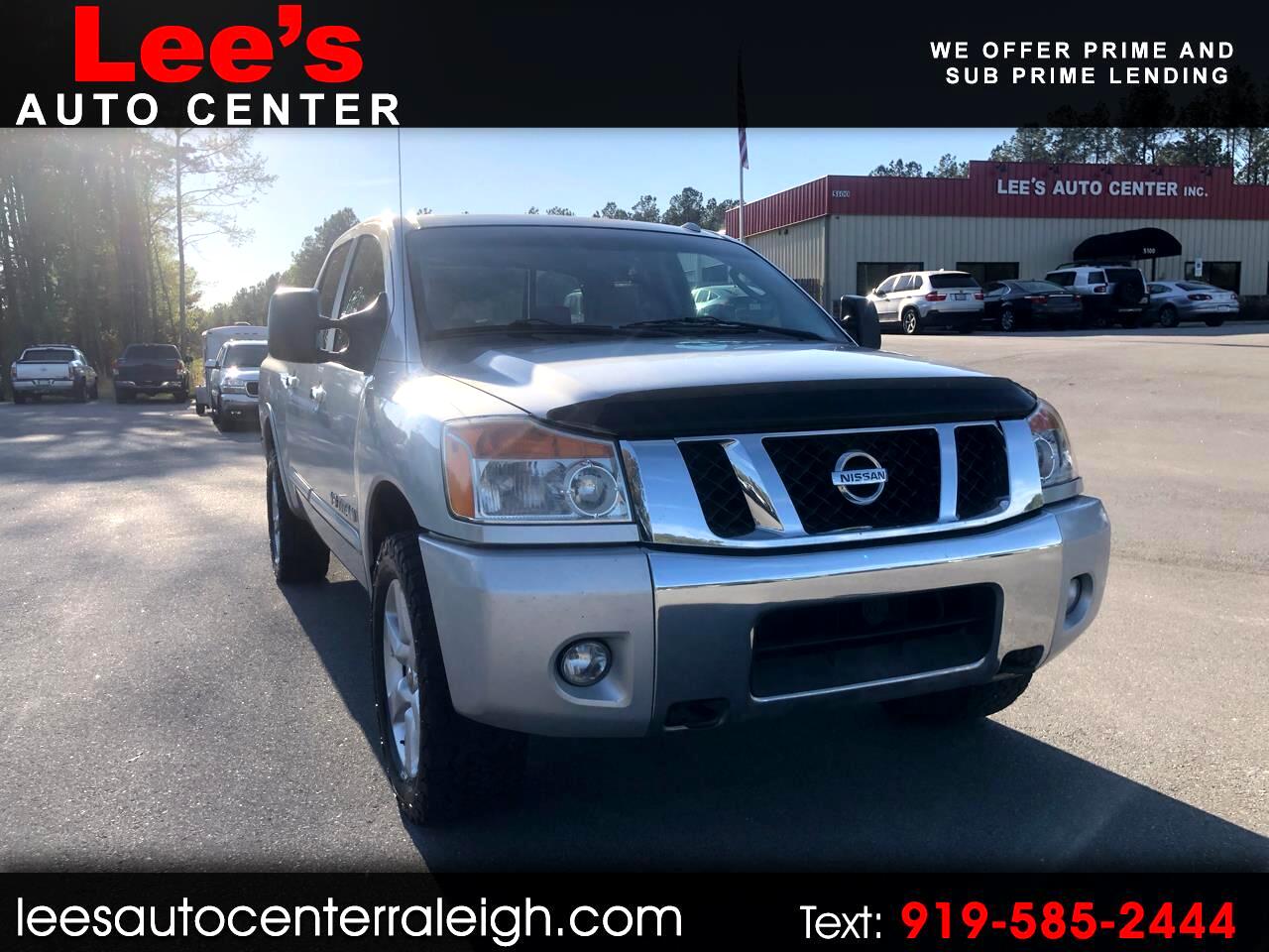 Used 2008 Nissan Titan 4wd Crew Cab Le For Sale In Raleigh