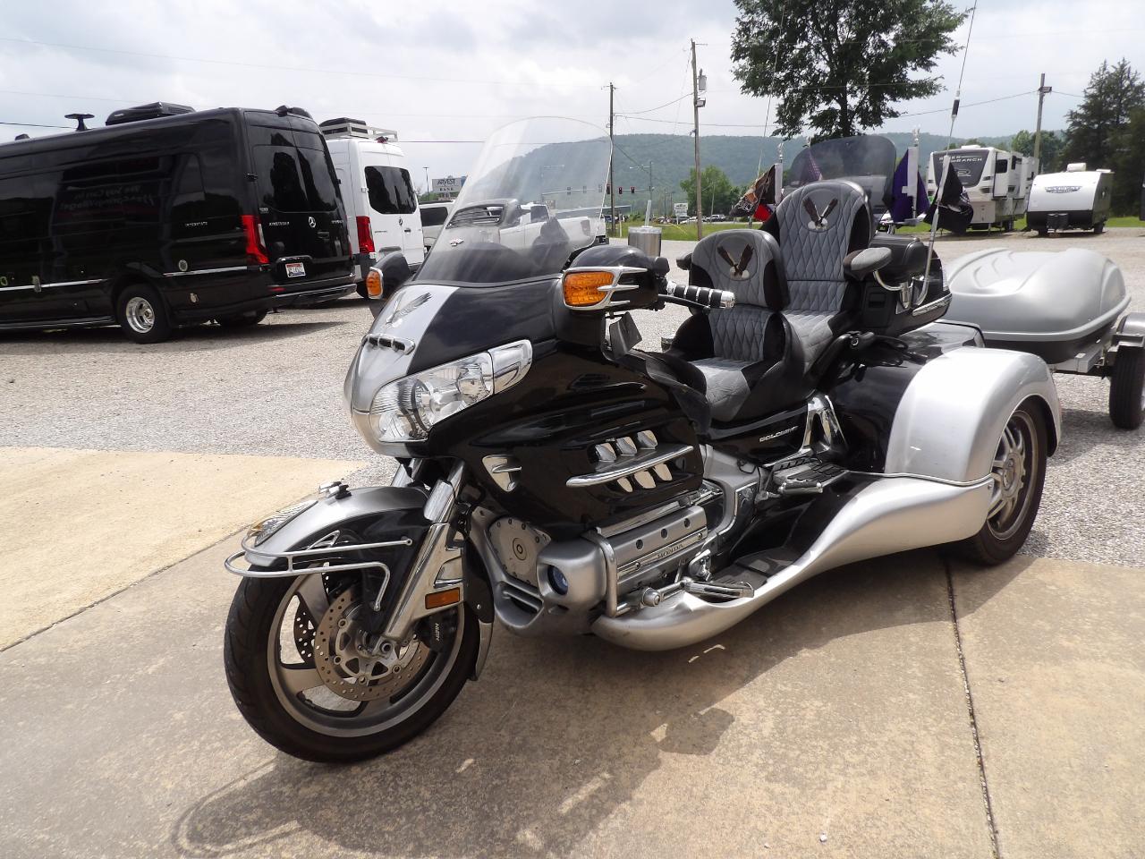 2008 Honda Gold Wing 1800 Trike with Cargo Trailer