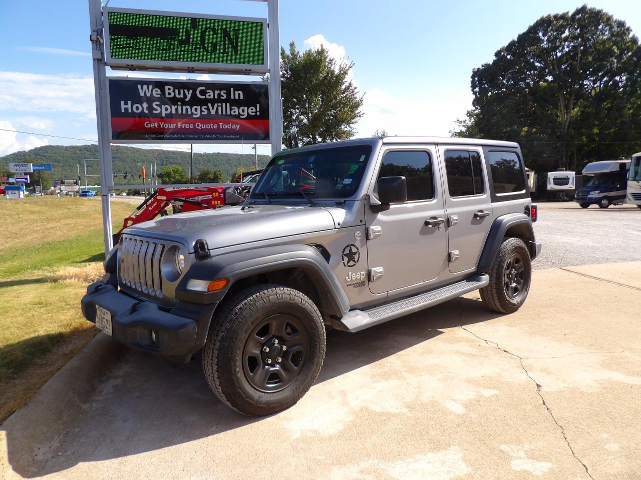 Jeep Wrangler Unlimited Sport 4x4 2018
