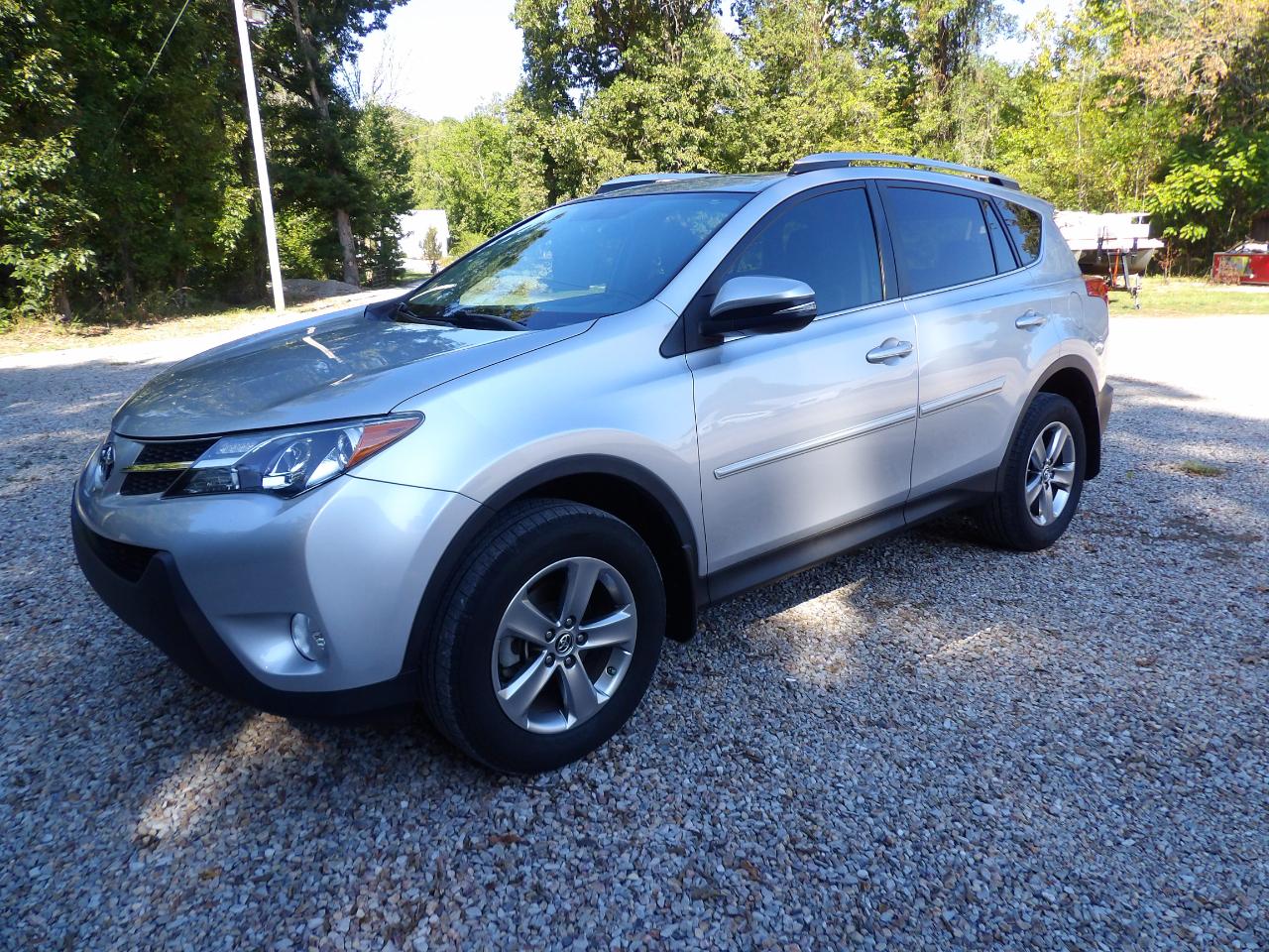Silver 2015 Toyota RAV4 SUV / Crossover Front-Wheel Drive Automatic