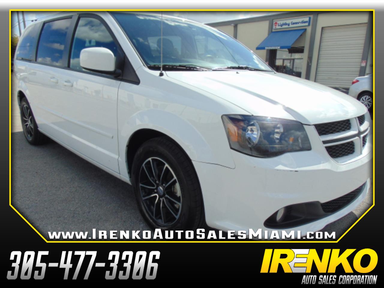 Used 2017 Dodge Grand Caravan GT Wagon Fleet for Sale in Miami FL 33166 Irenko Auto Sales