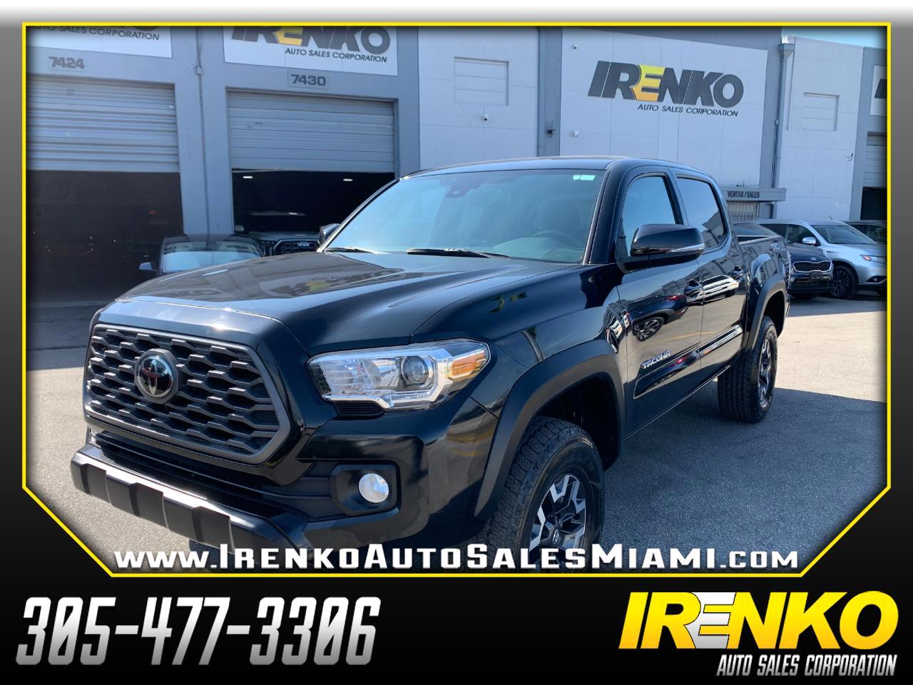 Toyota Tacoma 4WD TRD Off Road Double Cab 5' Bed V6 MT (Natl) 2021
