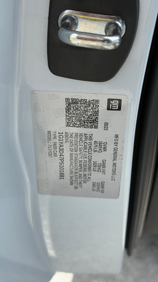 Chevrolet Corvette 2dr Stingray Conv w/1LT 2023