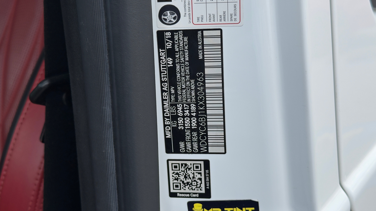 Mercedes-Benz G-Class G 550 4MATIC SUV 2019