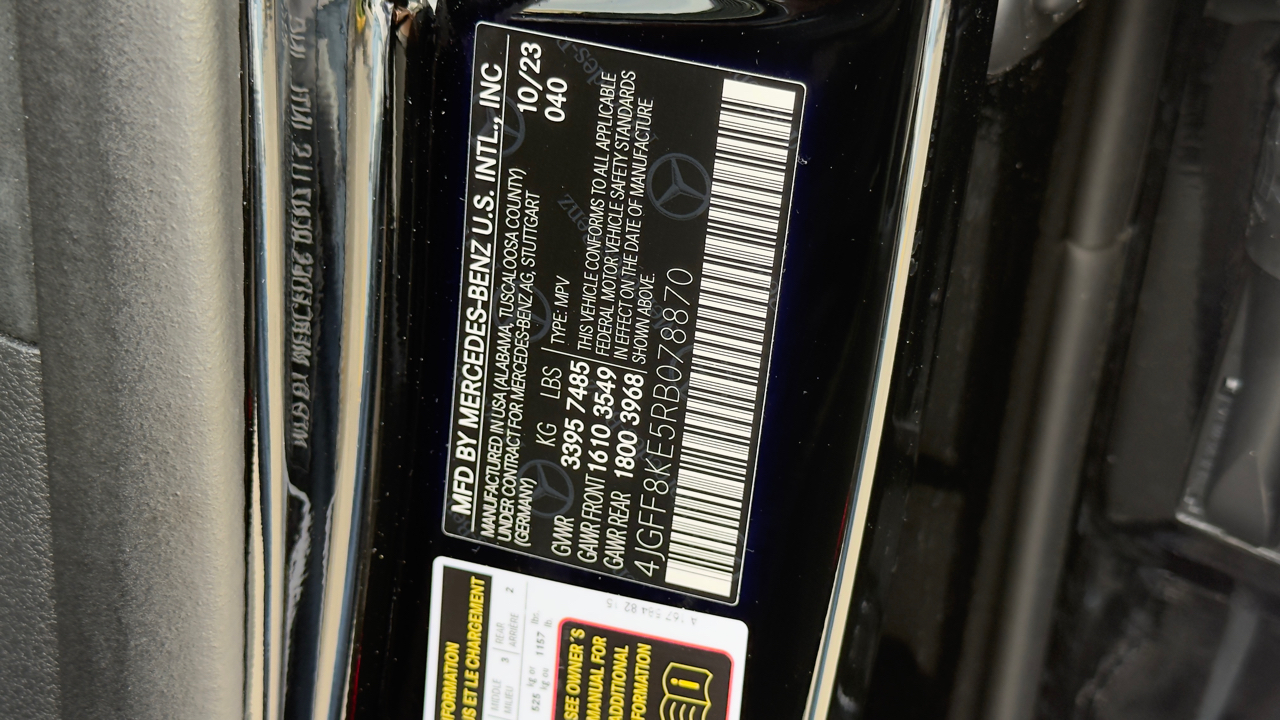 Mercedes-Benz GLS AMG GLS 63 4MATIC+ SUV 2024