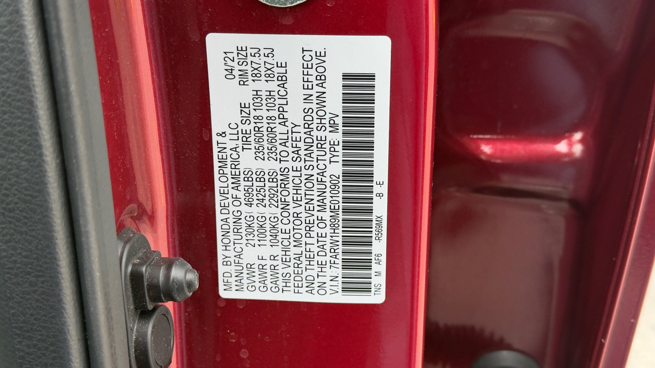 Honda CR-V EX-L 2WD 2021