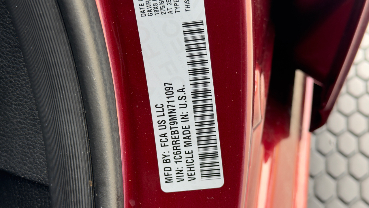 RAM 1500 Big Horn 4x2 Quad Cab 6'4" Box 2021