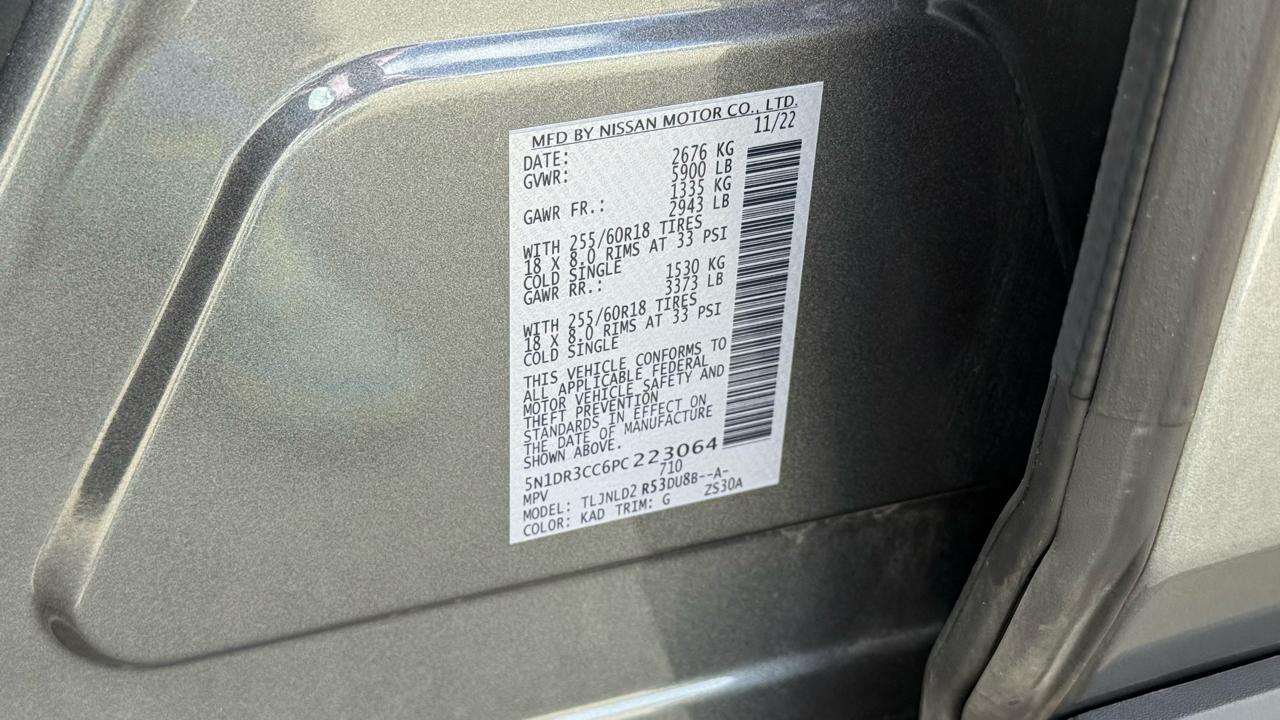 Nissan Pathfinder SL 4WD 2023