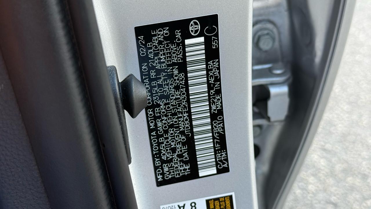 Toyota Corolla Hybrid Nightshade Edition FWD (Natl) 2024