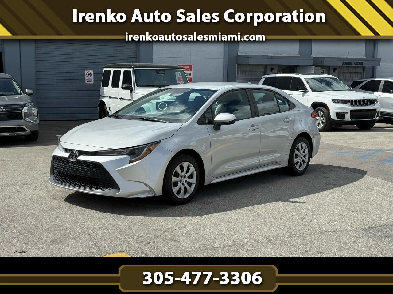 Toyota Corolla LE CVT (Natl) 2022