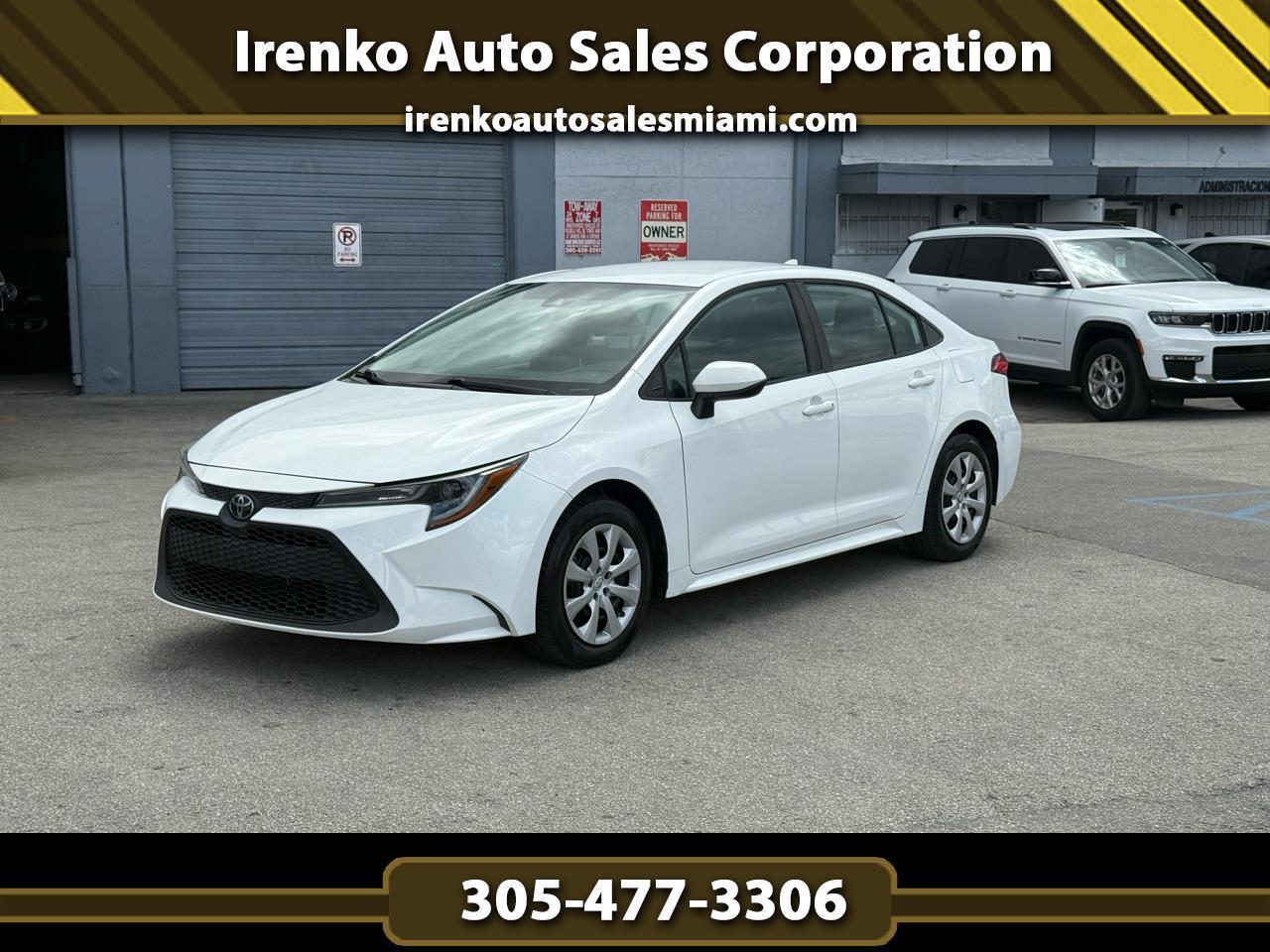 Toyota Corolla LE CVT (Natl) 2021