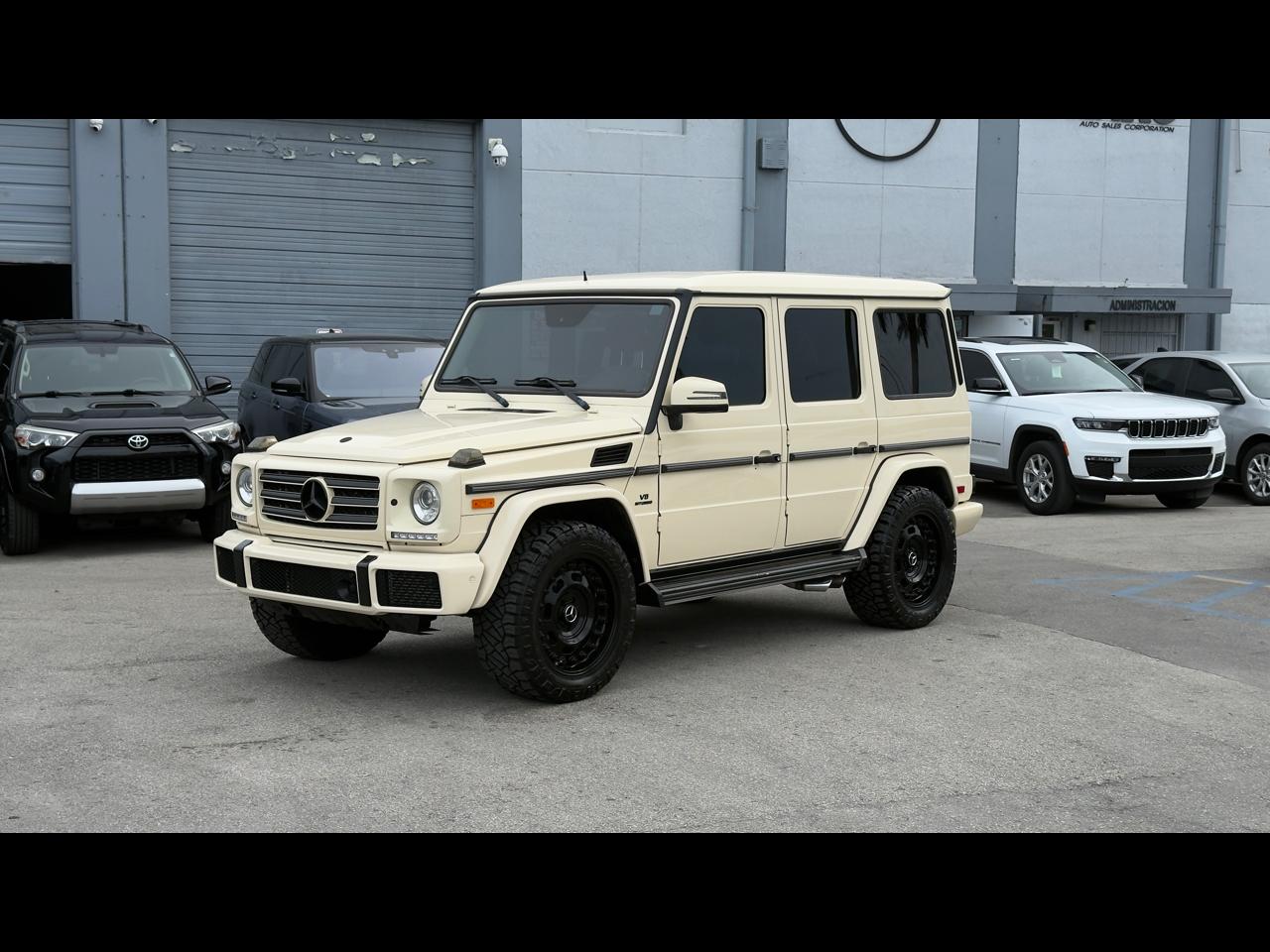 Mercedes-Benz G-Class 4MATIC 4dr G 550 2016
