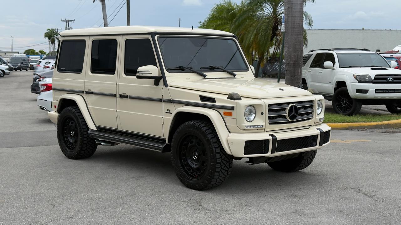 Mercedes-Benz G-Class 4MATIC 4dr G 550 2016