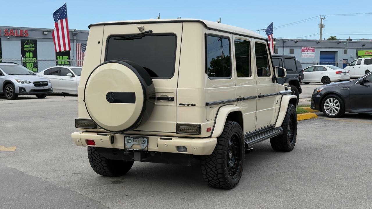 Mercedes-Benz G-Class 4MATIC 4dr G 550 2016