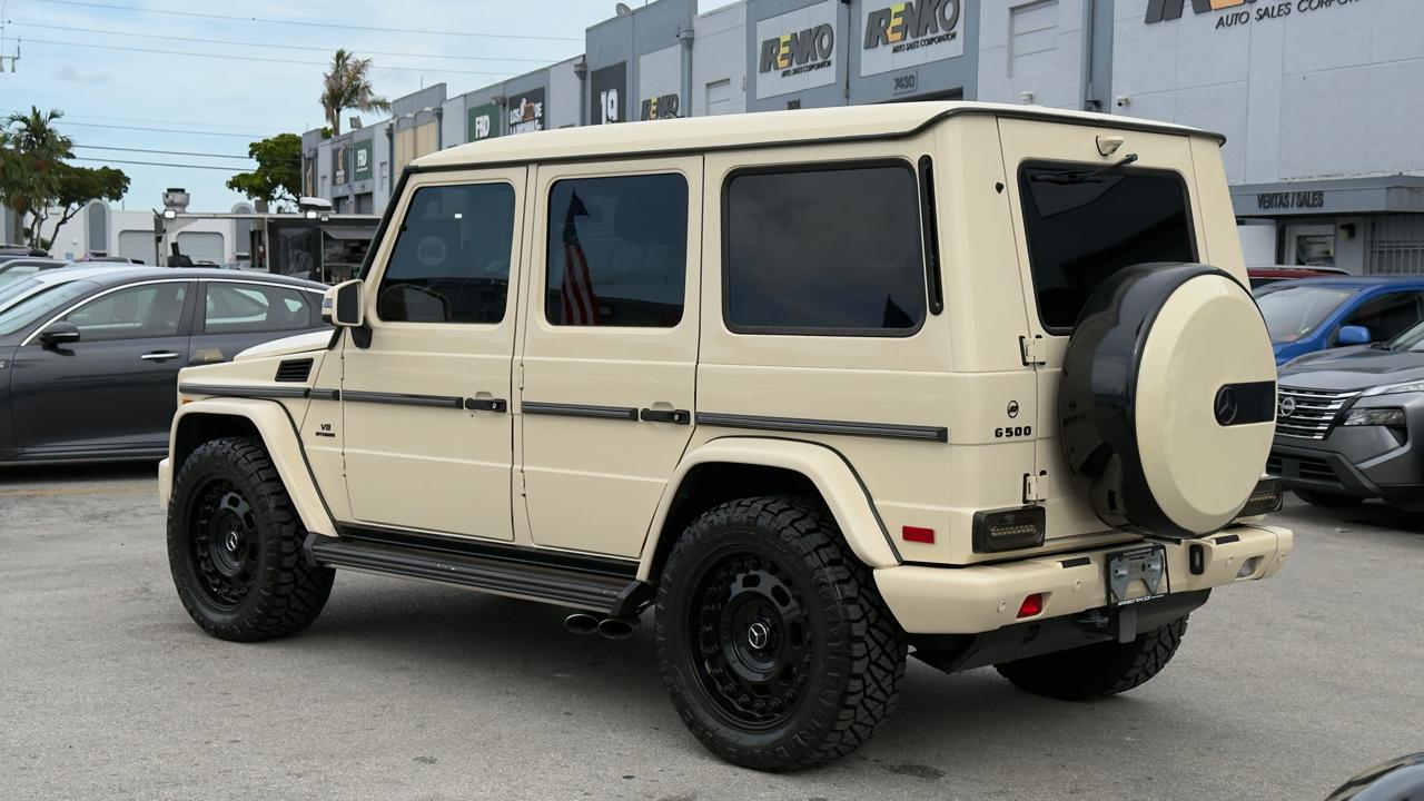 Mercedes-Benz G-Class 4MATIC 4dr G 550 2016