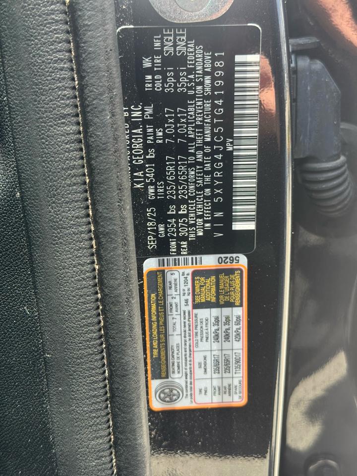 Kia Sorento LX FWD 2026