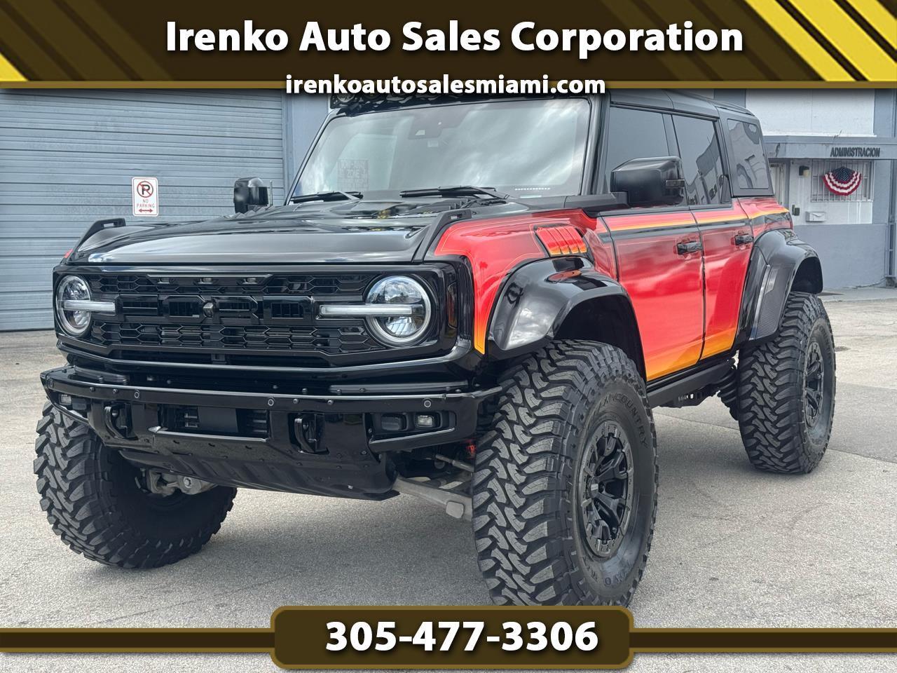 2023 Ford Bronco Raptor 4 Door Advanced 4x4