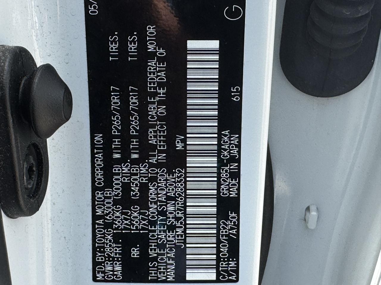 Toyota 4Runner SR5 4WD (Natl) 2024