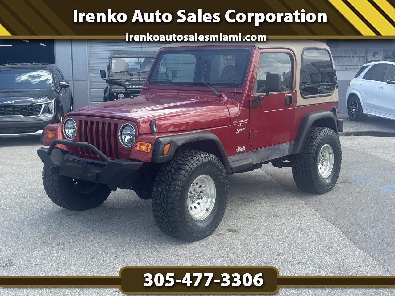 1999 Jeep Wrangler 2dr Sport