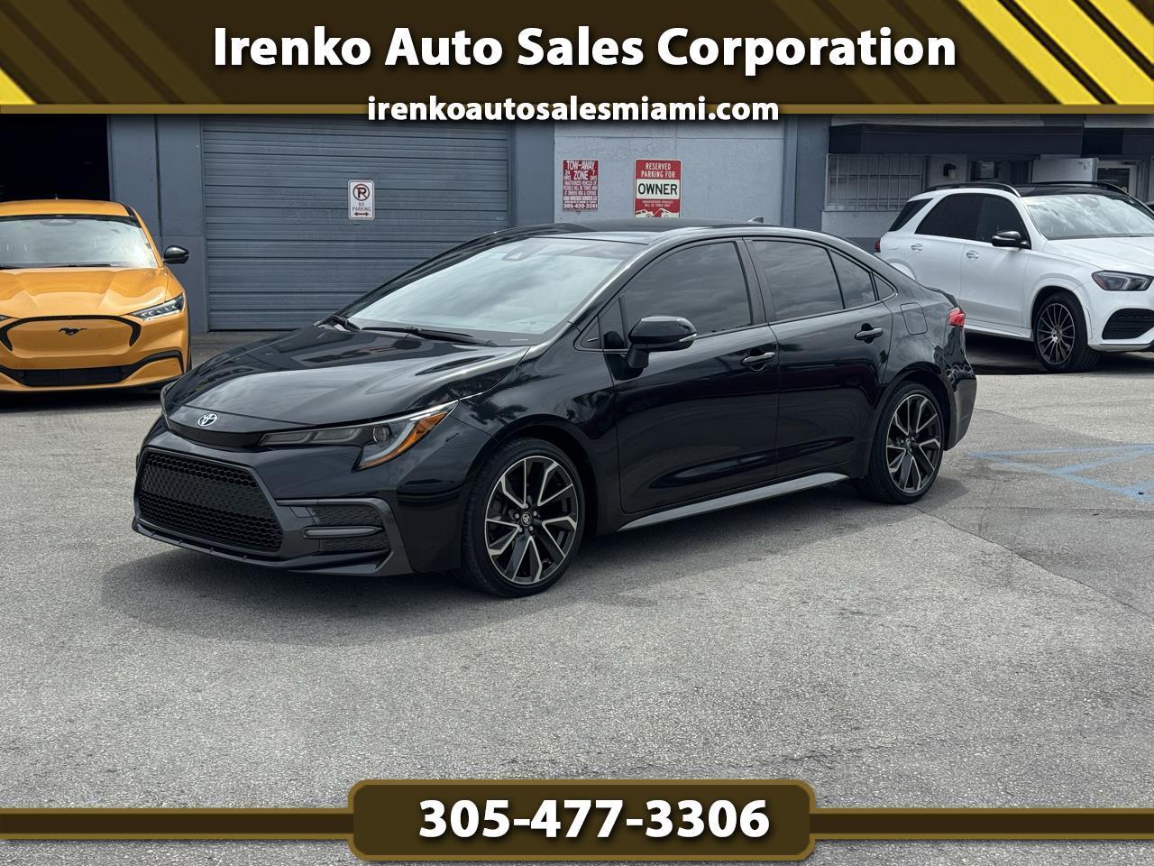 2022 Toyota Corolla SE Nightshade CVT (Natl)