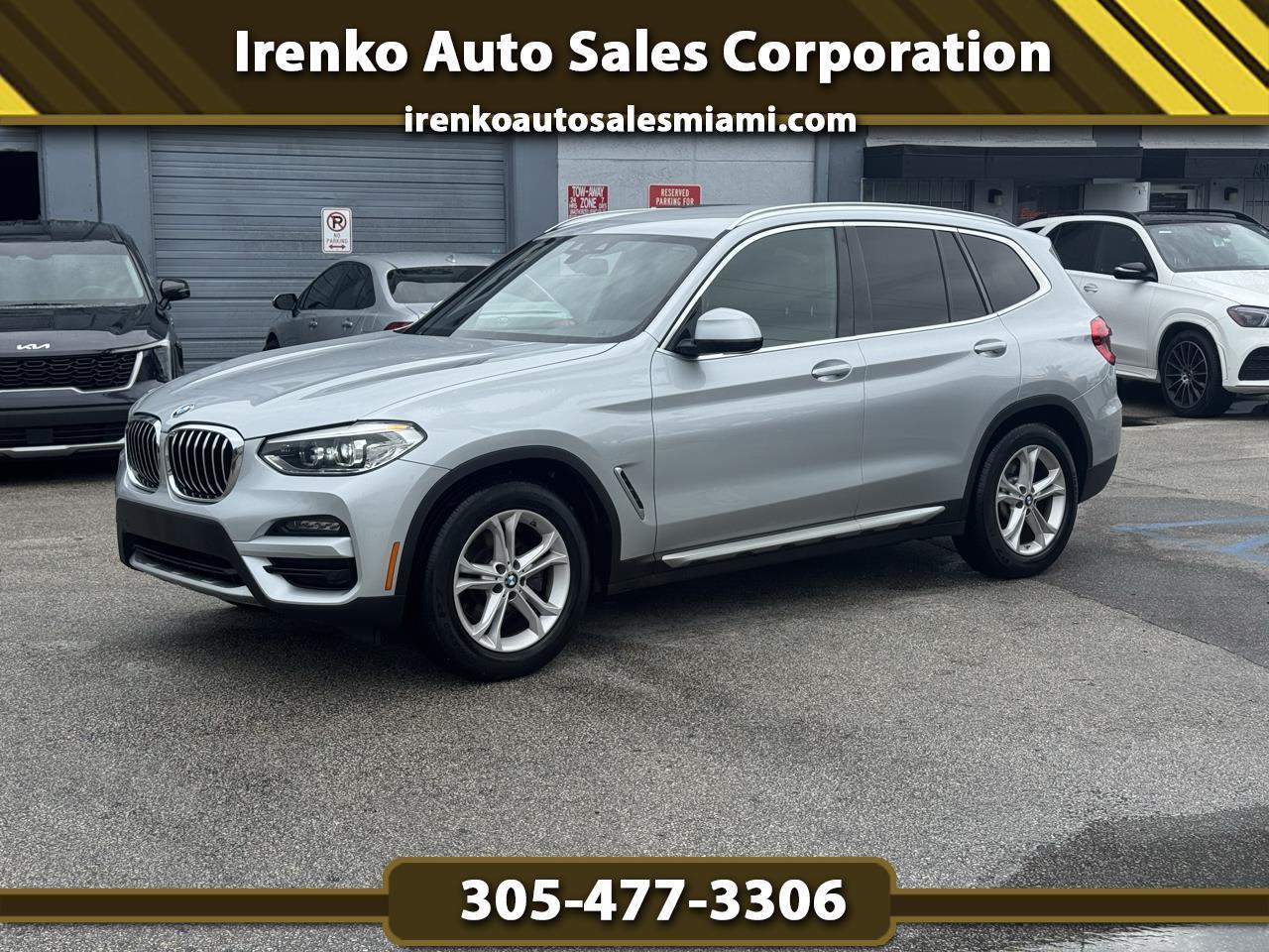 2021 BMW X3 sDrive30i Sports Activity Vehicle