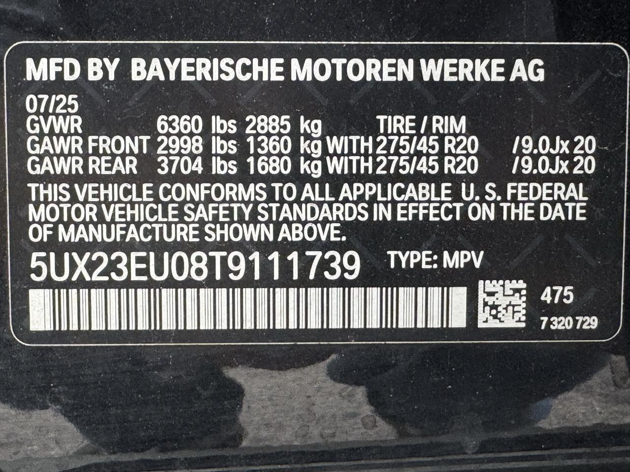 BMW X5 xDrive40i Sports Activity Vehicle 2026