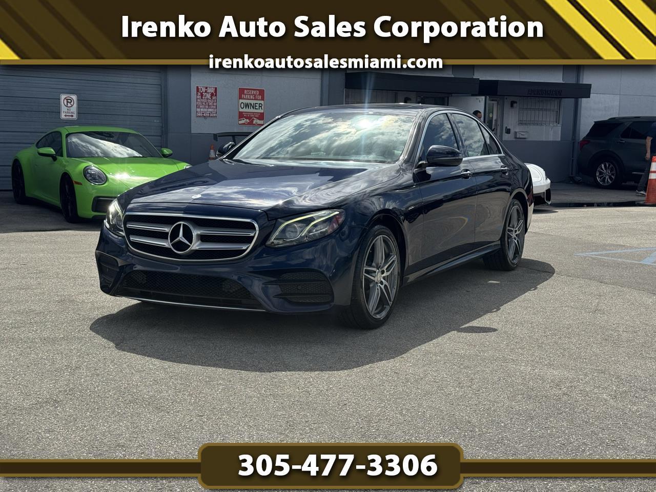 Mercedes-Benz E-Class E 300 Sport 4MATIC Sedan 2017
