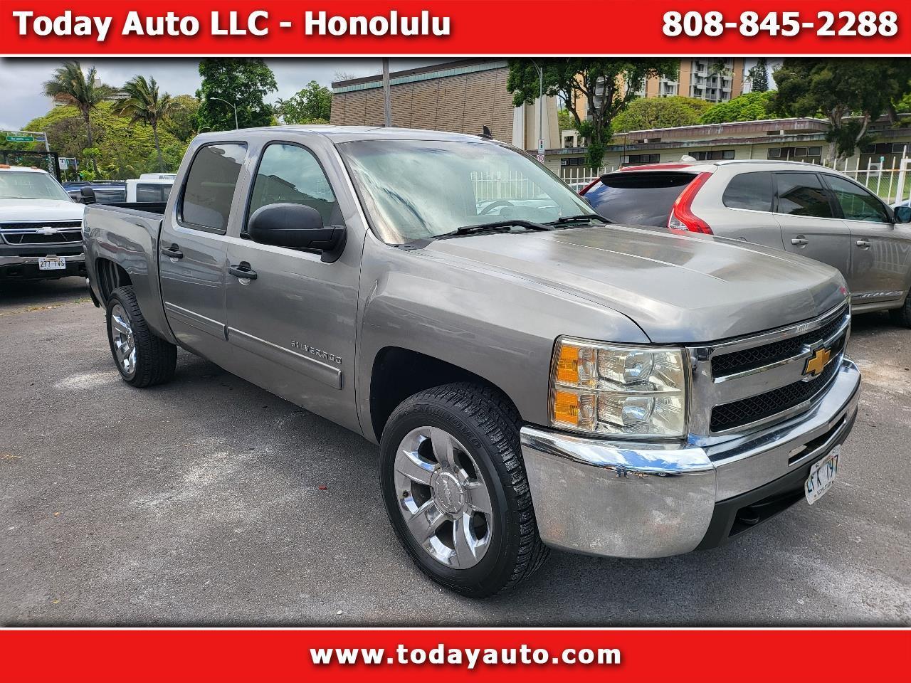 2013 Chevrolet Silverado 1500 4WD Crew Cab 143.5" LT