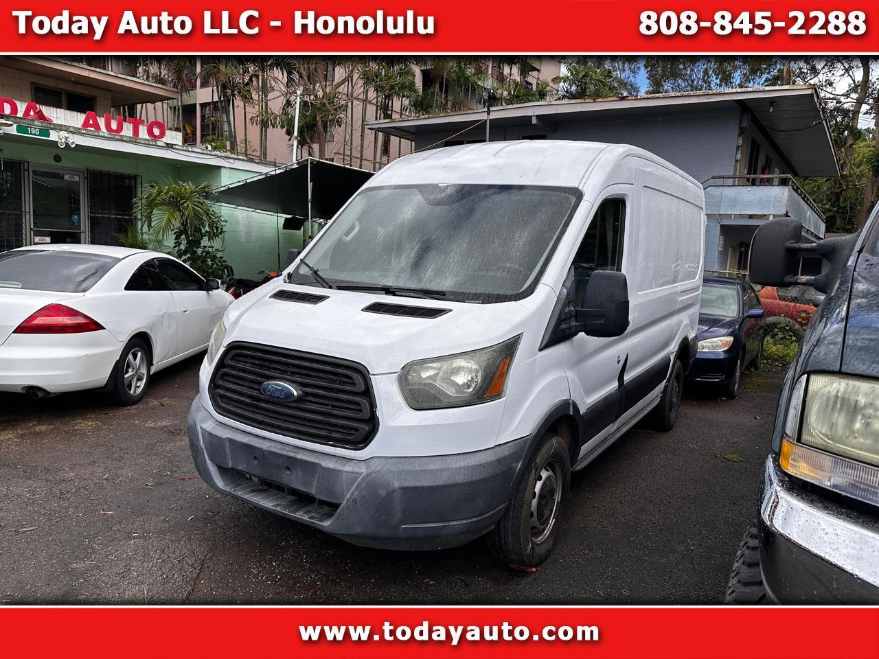 Ford Transit Cargo Van T-250 130" Med Rf 9000 GVWR Sliding RH Dr 2015