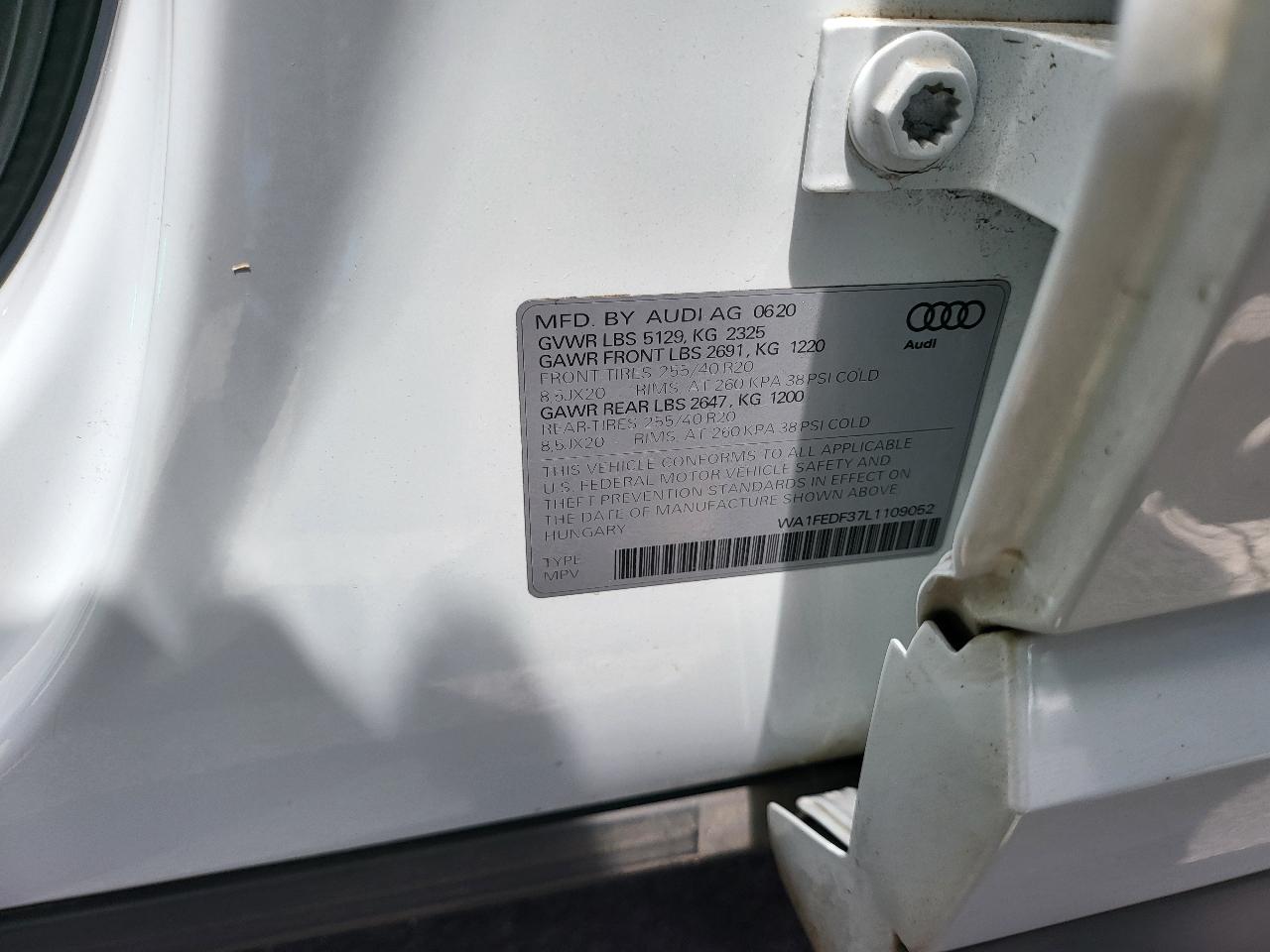 Audi Q3 S line Prestige 45 TFSI quattro 2020