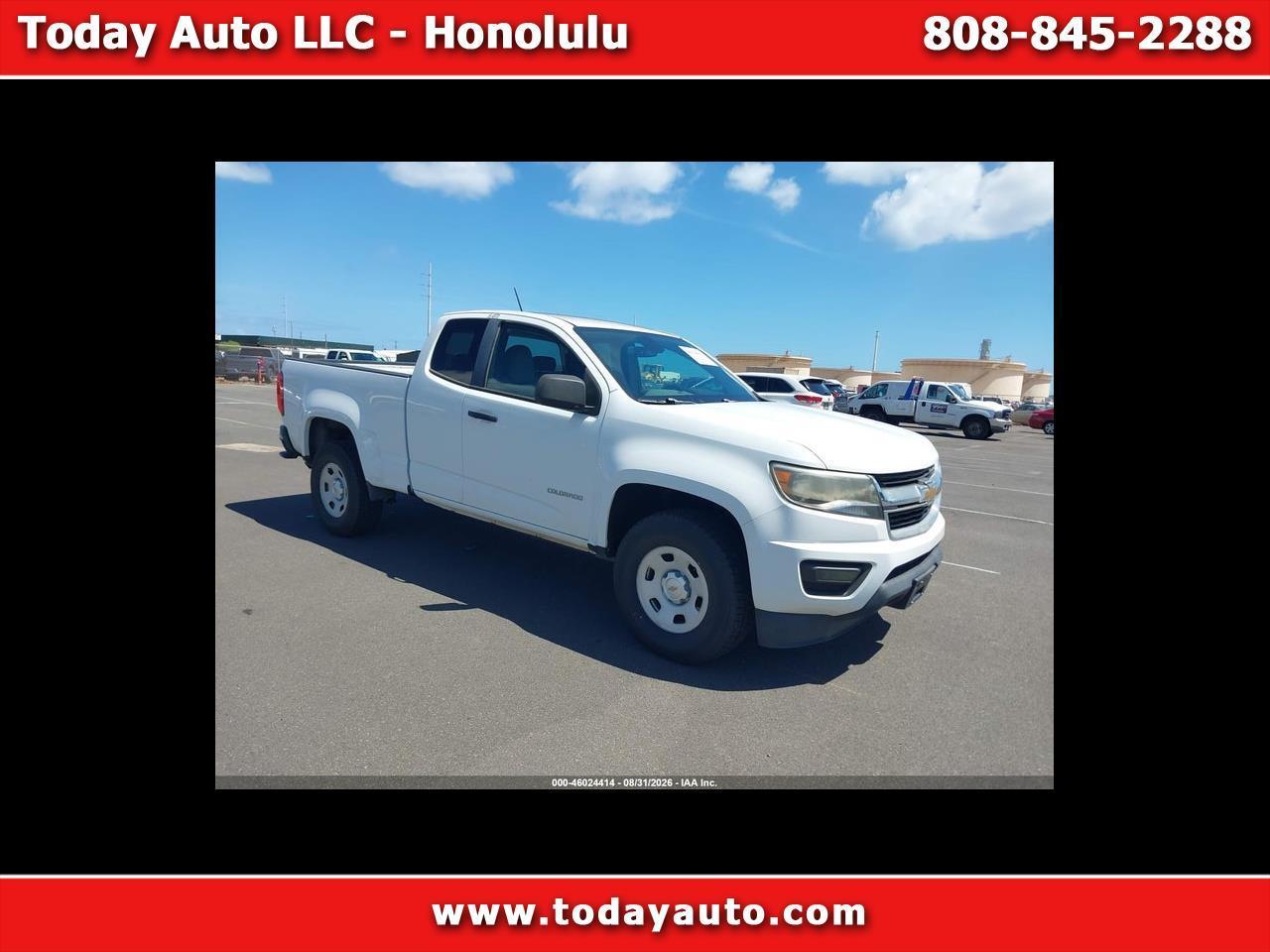 2016 Chevrolet Colorado 2WD Ext Cab 128.3" WT