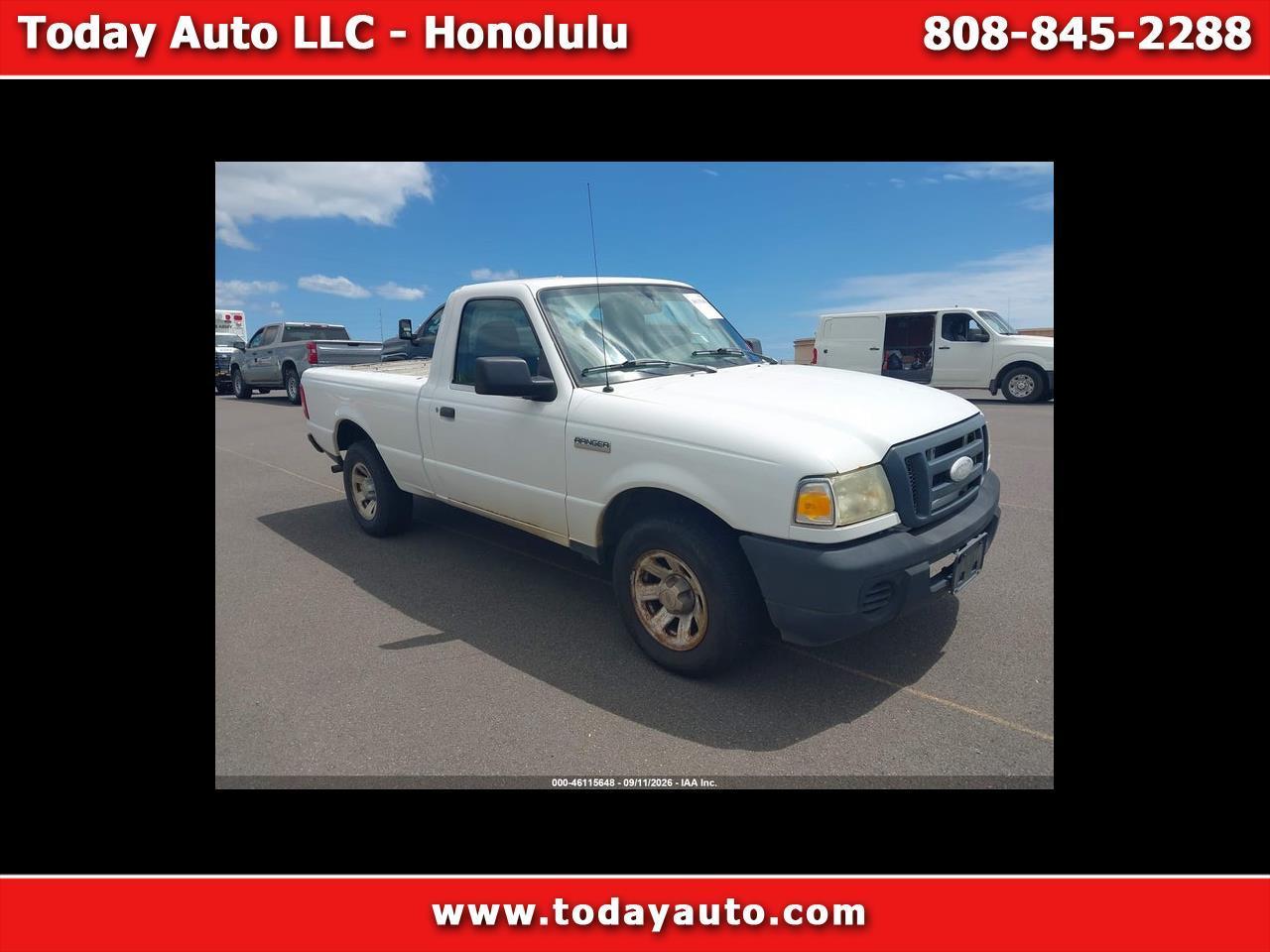 2008 Ford Ranger 2WD Reg Cab 112" XLT