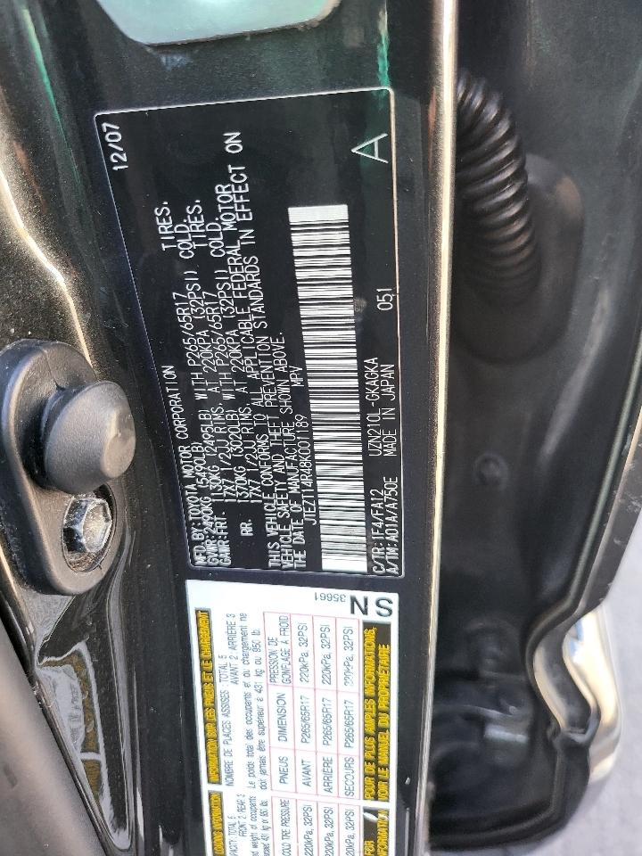 Toyota 4Runner RWD 4dr V8 Sport (Natl) 2008