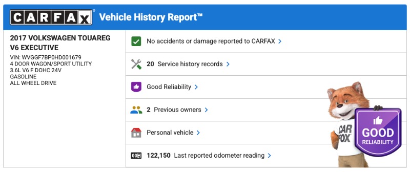 Volkswagen Touareg V6 Executive 2017