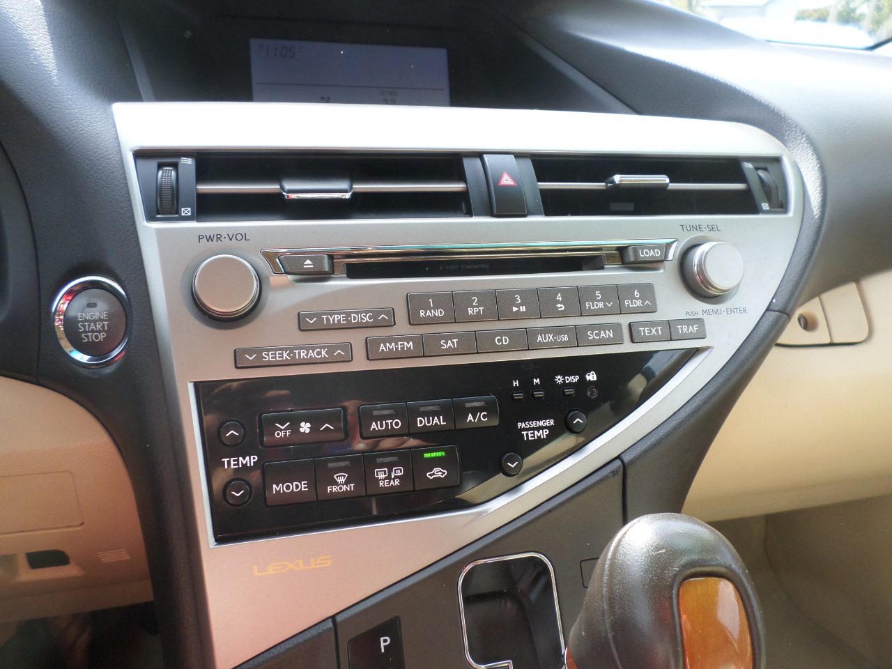 Lexus RX 350 AWD 2010 Lexus RX 350 AWD 2010