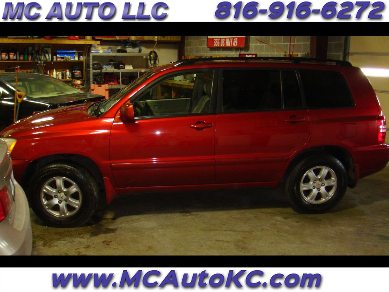 2003 Toyota Highlander AWD 4door V6