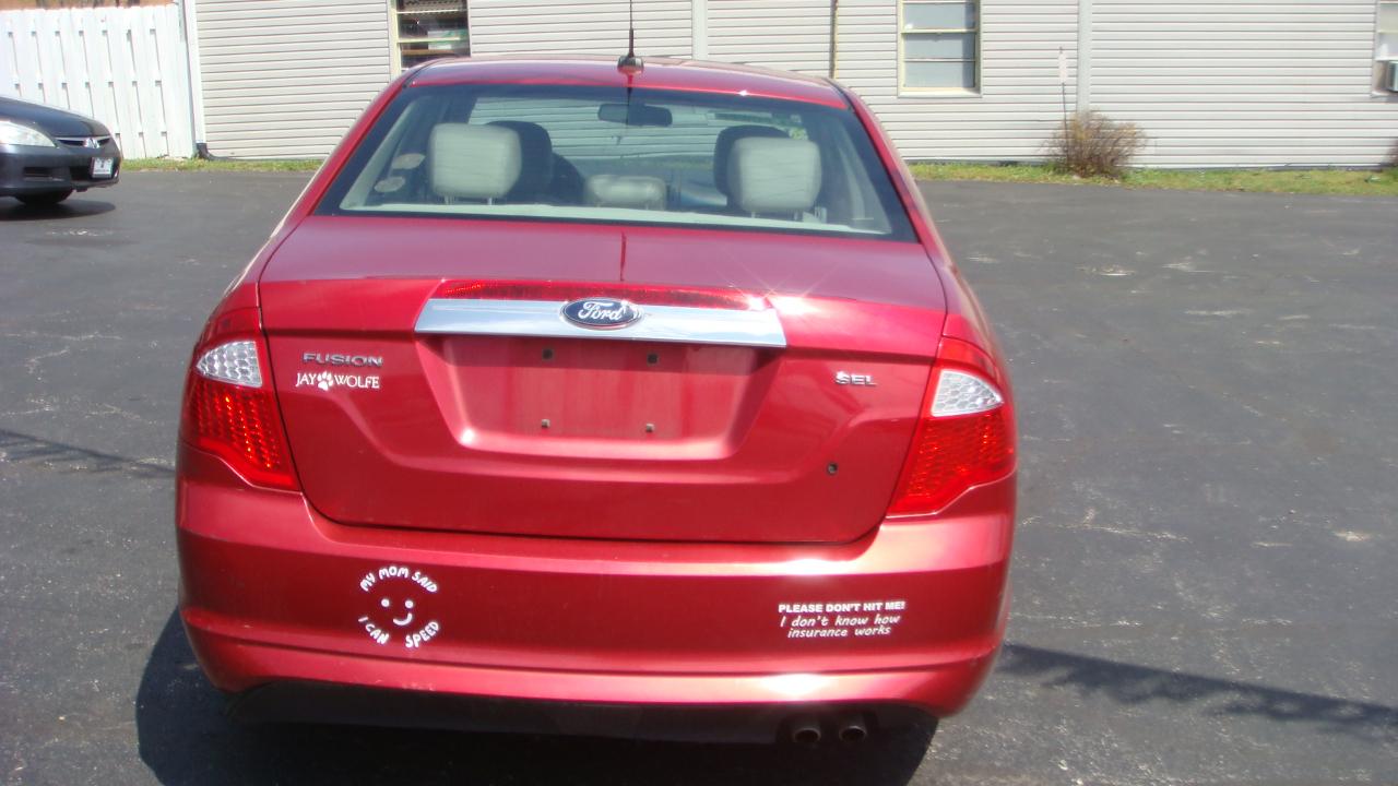 Ford Fusion I4 SEL 2011