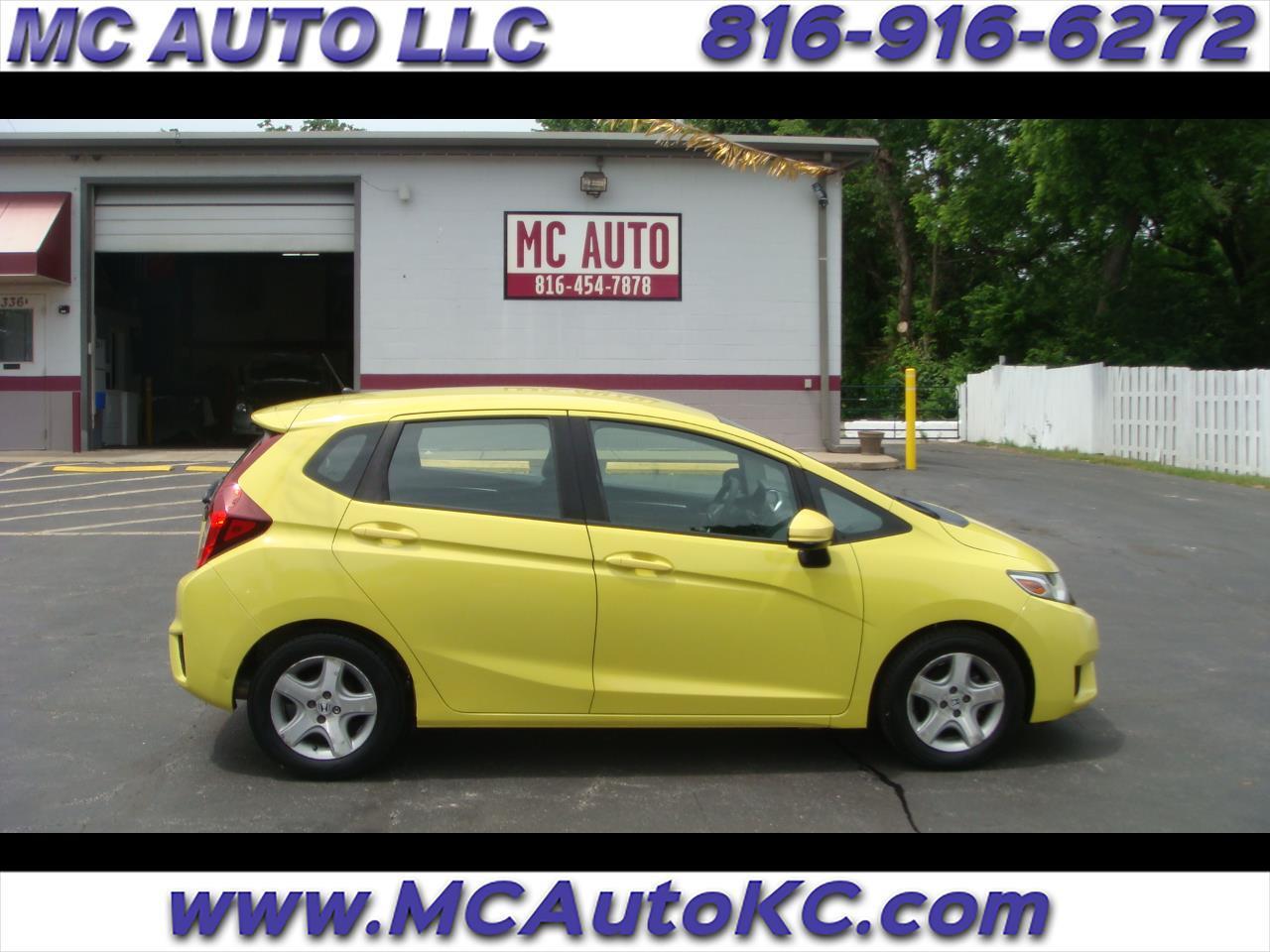 2015 Honda Fit LX 6-Spd Stick shift