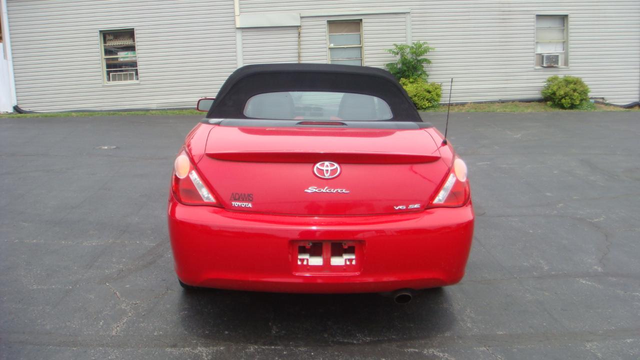 Toyota Camry Solara SE Convertible 2004