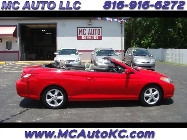 Red 2004 Toyota Camry Solara Coupe Front-Wheel Drive Automatic