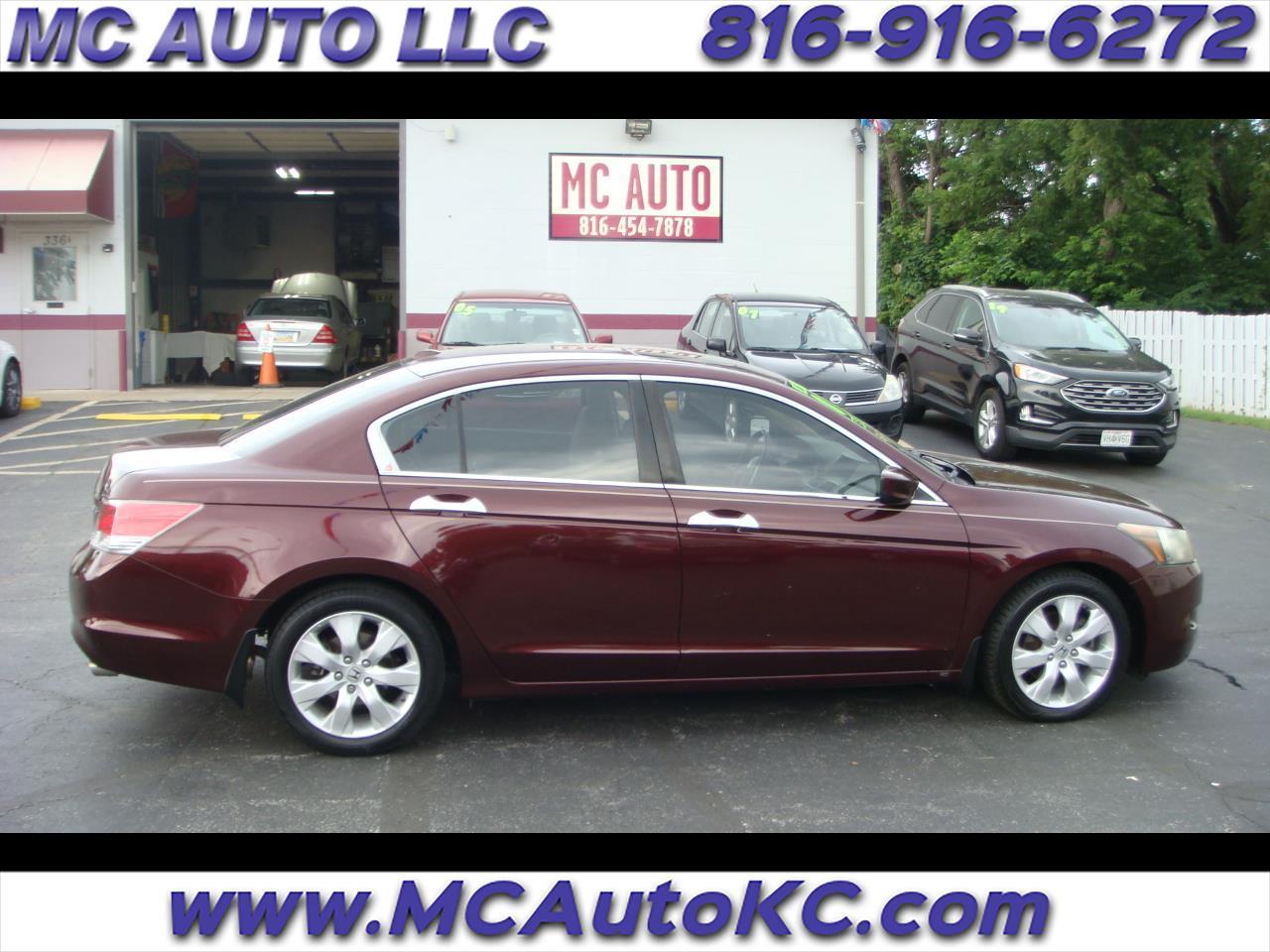 Red (Burgundy) 2010 Honda Accord Sedan Front-Wheel Drive Automatic