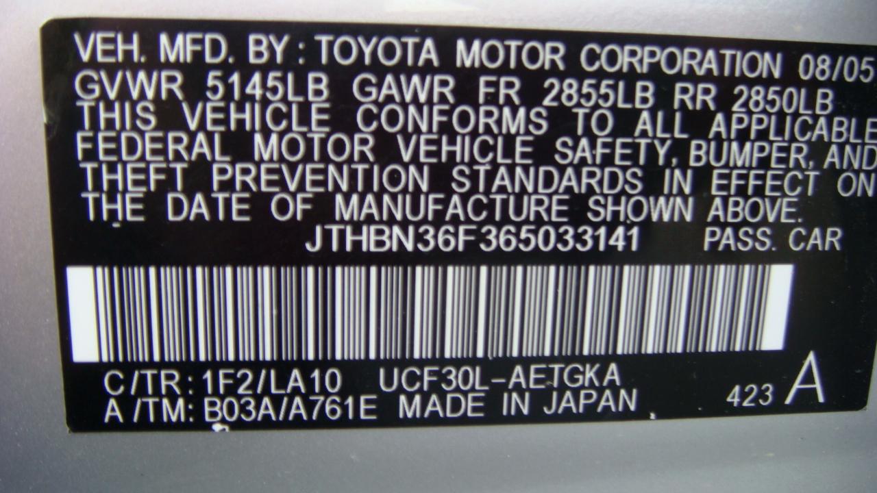 Lexus LS 430 Sedan 2006