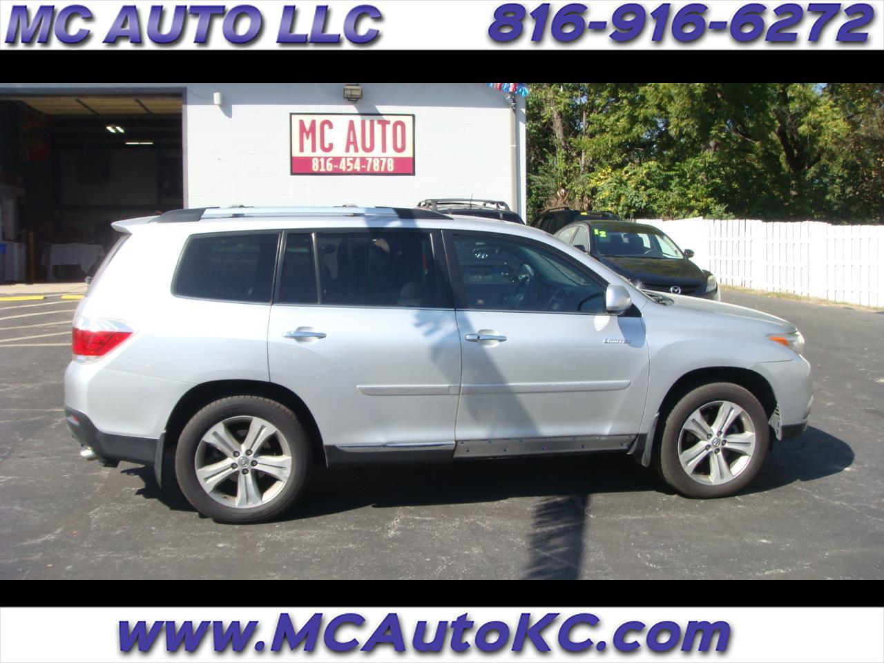 Toyota Highlander Limited 4WD 2012