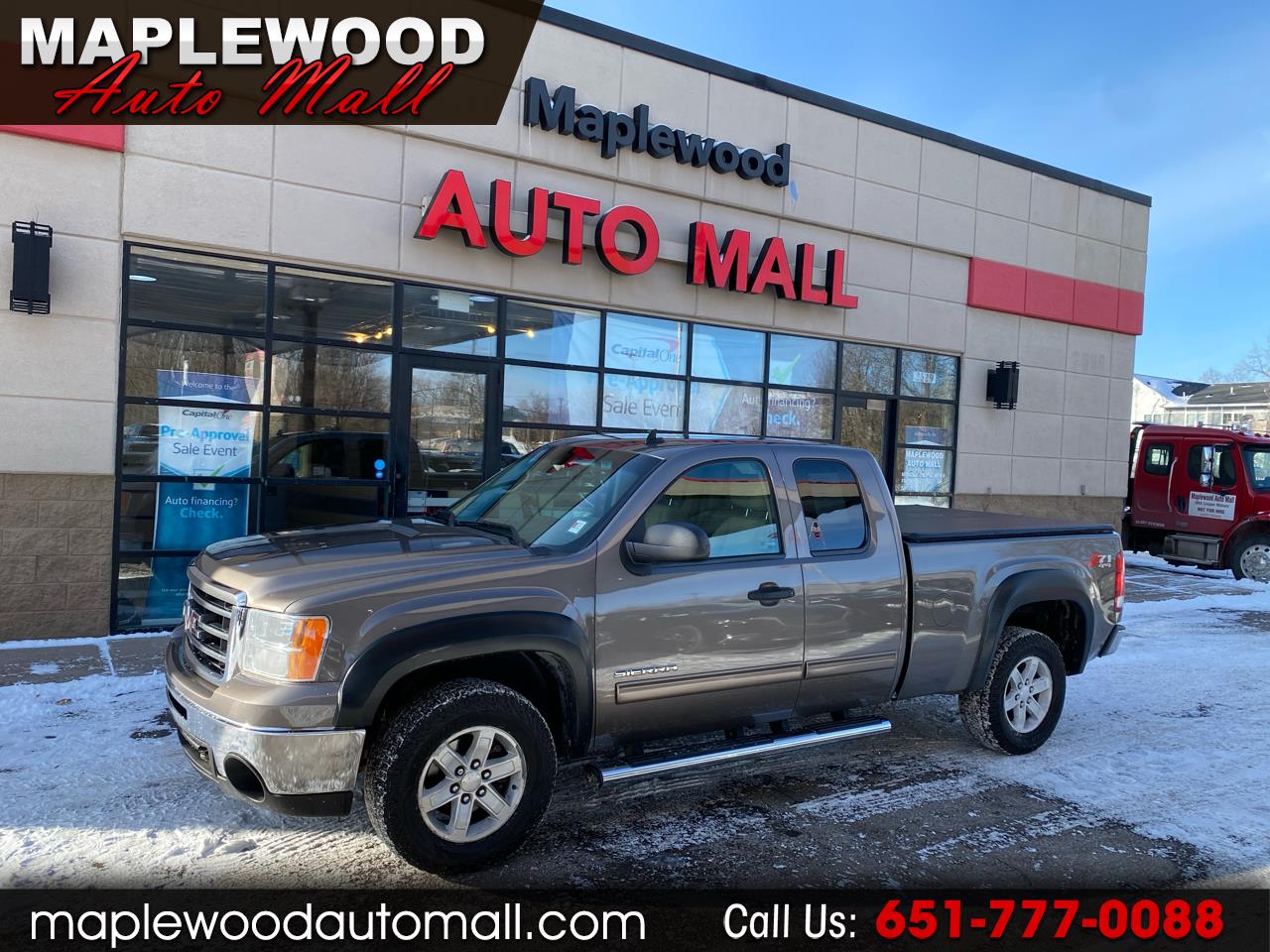 2013 GMC Sierra 1500 4WD Ext Cab 157.5" SLE